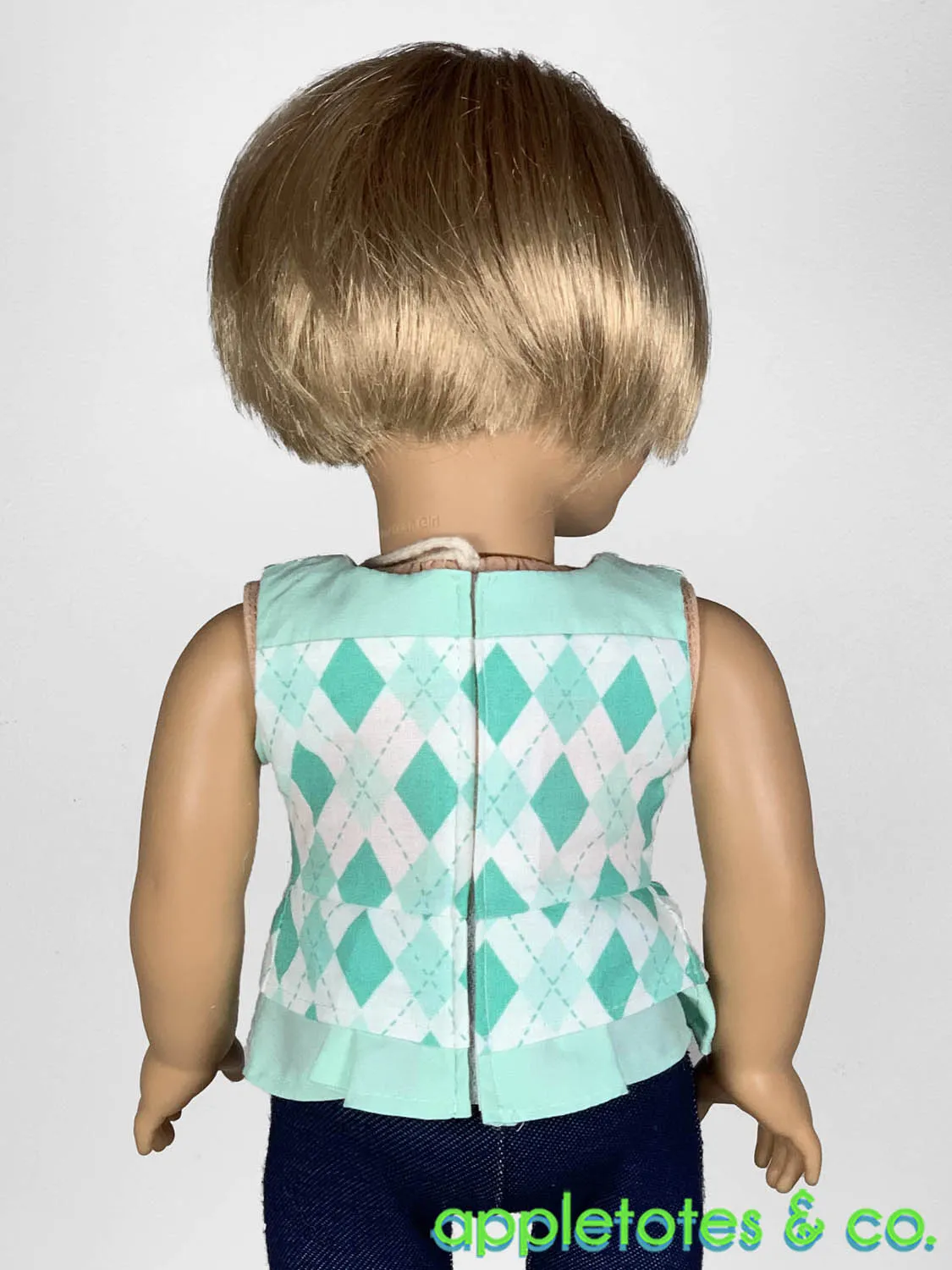 Alison Blouse 18 Inch Doll Sewing Pattern