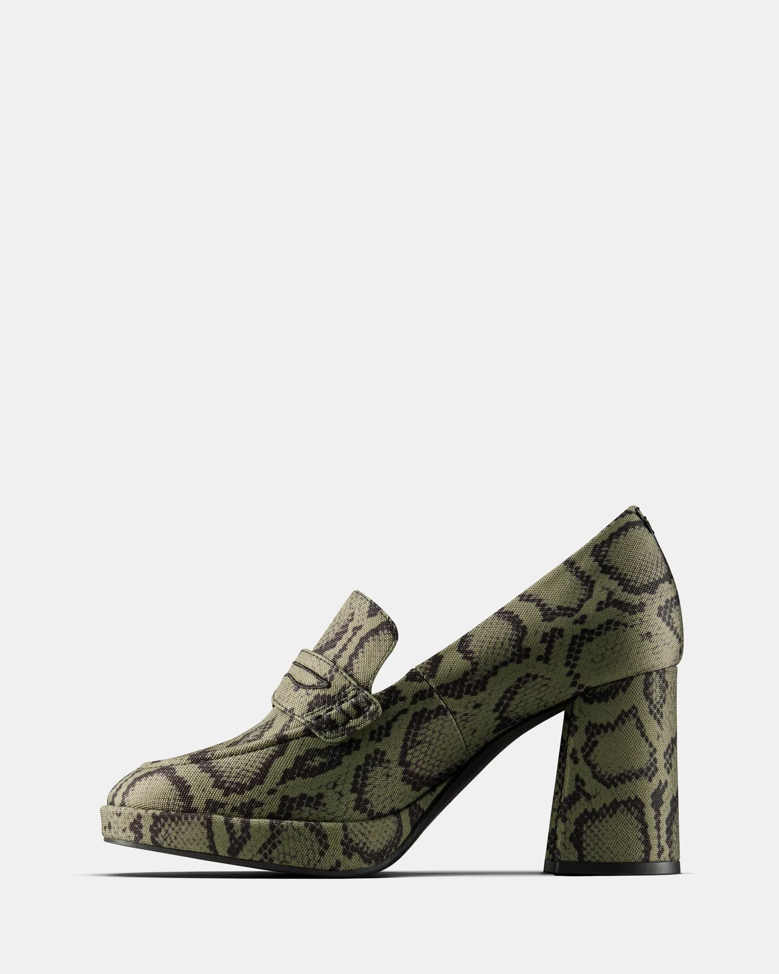 Cur Loafer 2 W Green Textile