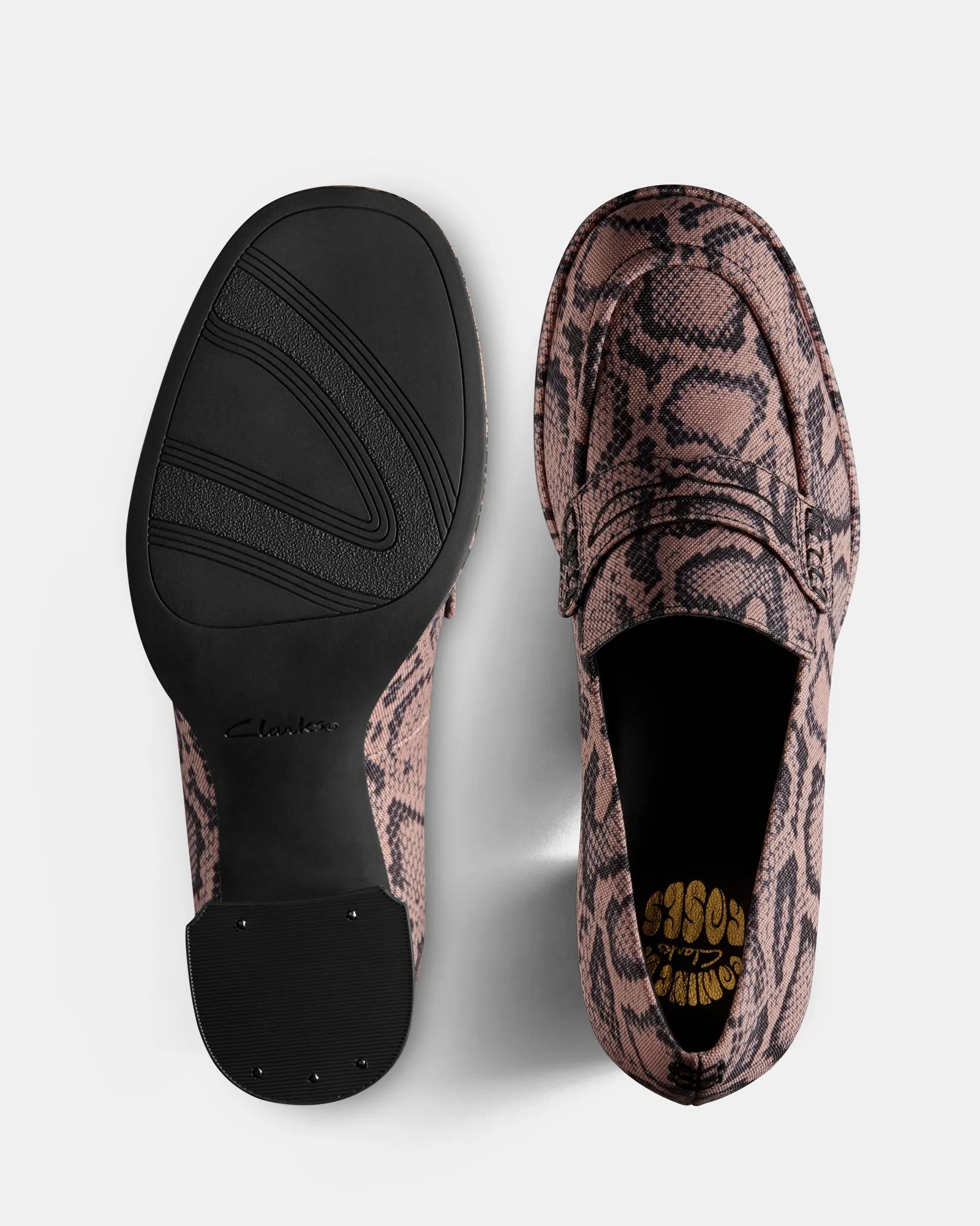 Cur Loafer 2 W Rose Textile