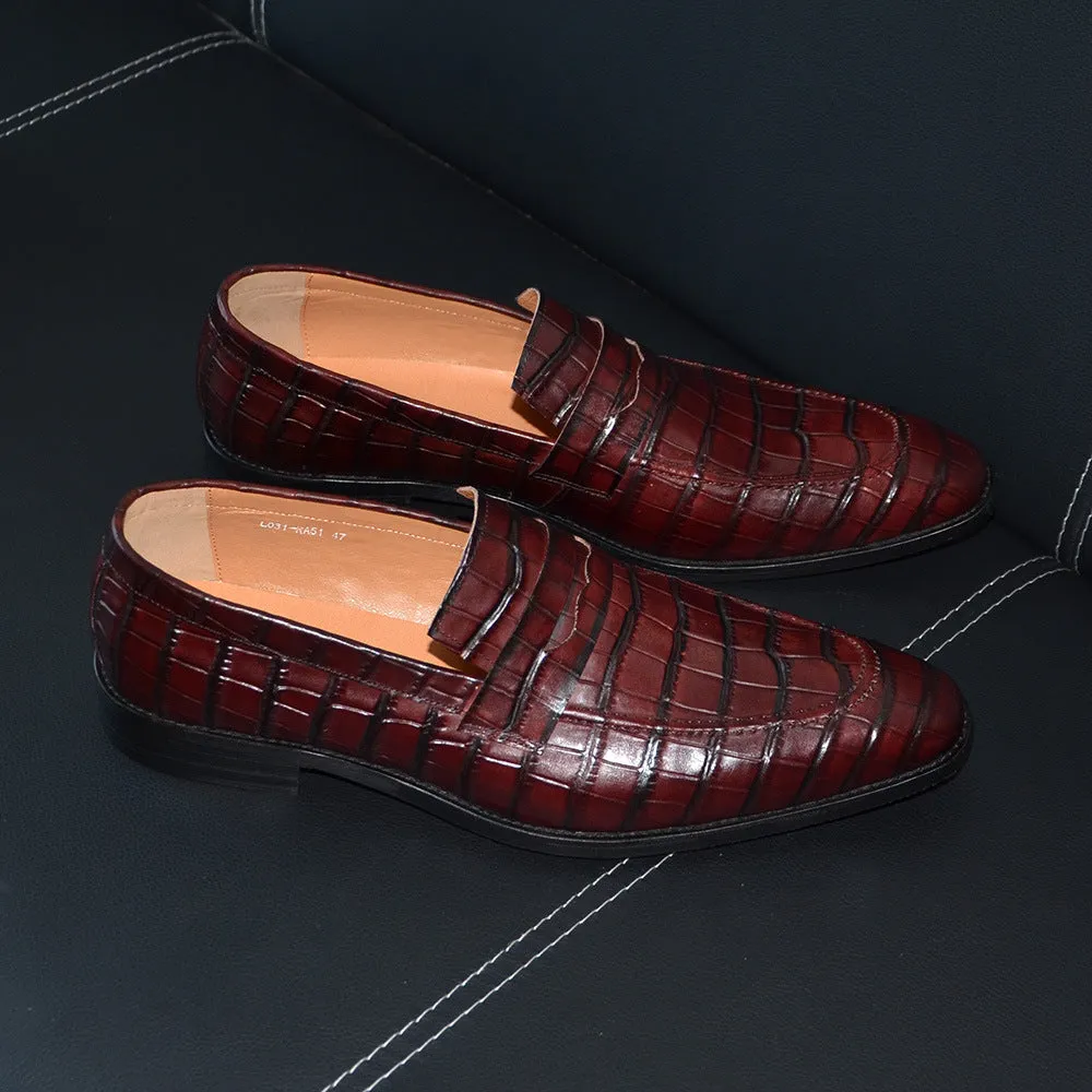 Diamoré Ebonique Croc Brogues