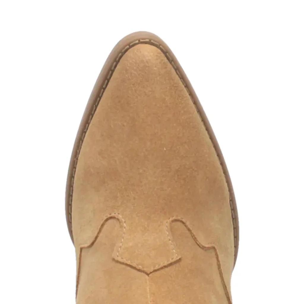 DINGO FLANNIE NATURAL LEATHER BOOTIE STYLE DI342WH3