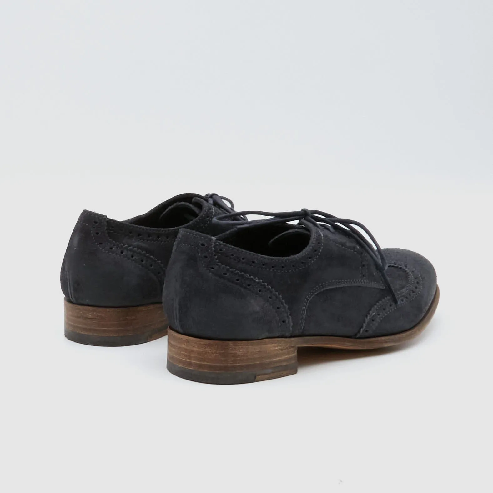 n.d.c. made by hand Ladies Suede  Brogues Shoes